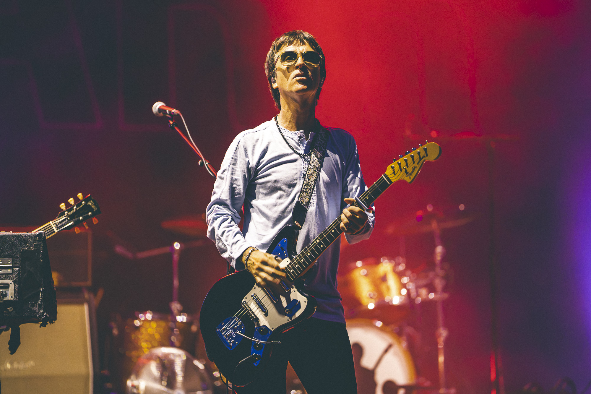 Johnny Marr on stage Teatro Romano, Verona, Italy