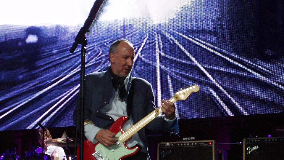 Portrait of Pete Townshend